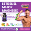 Bisglicinato de Magnesio Fitovit – Tabletas Masticables con Cúrcuma y Colágeno para Sueño, Energía y Belleza | x60 Und